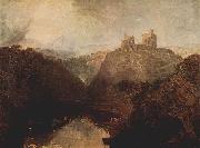 Joseph Mallord William Turner Castle von Kilgarran am Twyvey oil